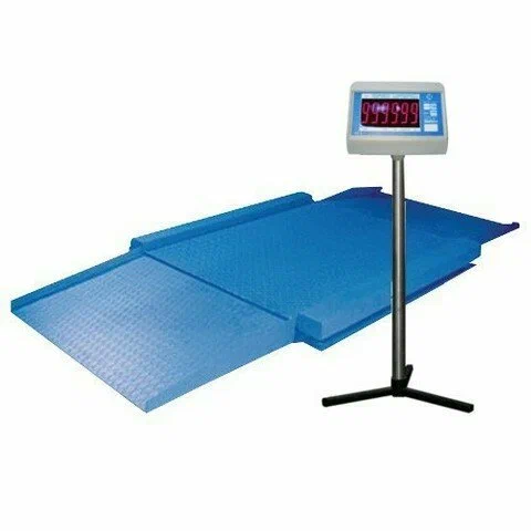 Весы платформенные С ПАНДУСОМ 1200x1200 мм 300 кг + поверка