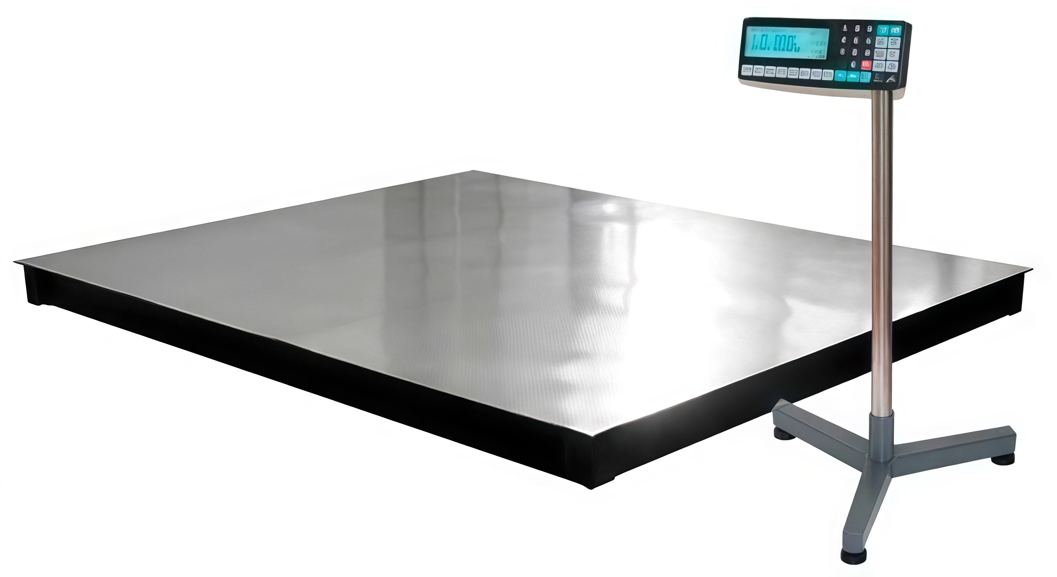 Весы платформенные НЕРЖ. 1000х750 мм 600 кг + поверка