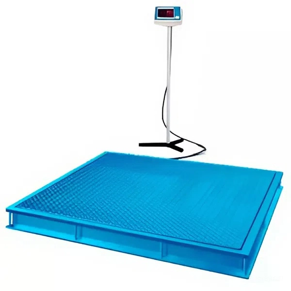 Весы платформенные ВРЕЗНЫЕ 800x800 мм 600 кг + поверка