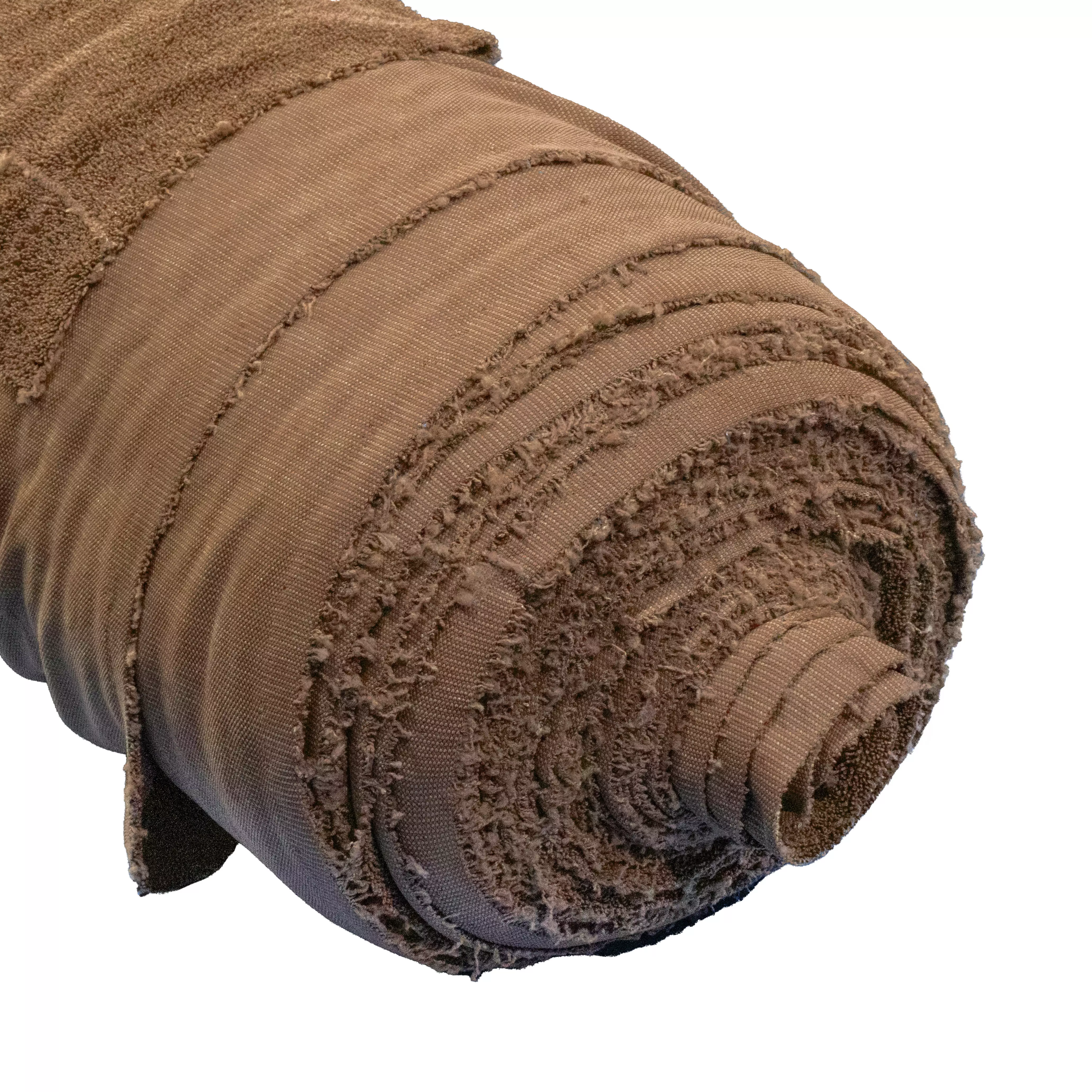 Микрофибра в рулоне, 340г/м2, 1,64м, цвет коричневый, 85% полиамид / 15% полиэстер - A340GBR